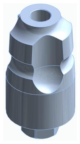 BIONIKA BIOLEVEL, Impression coping for closed tray, uniform, positioned