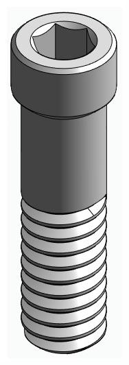BIOPLANT, Abutment screw for angled multi-unit abutment