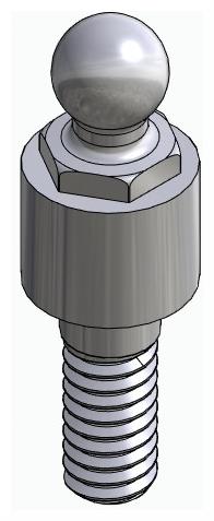BIOPLANT, Ball abutment, OC, normal
