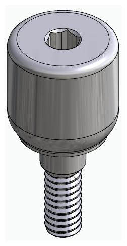 BIOPLANT, Healing abutment, anatomical