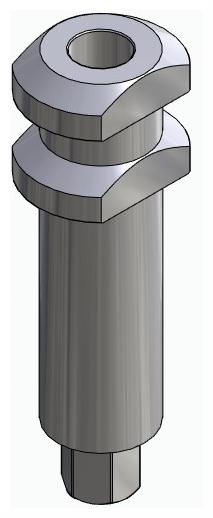 BIOPLANT, Impression coping for open tray, uniform, positioned