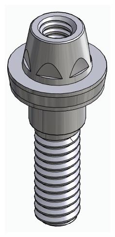BIOPLANT, Multi-unit abutment, straight, screwable, narrow, LT2.7