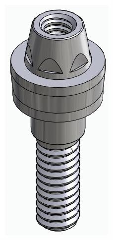 BIOPLANT, Multi-unit abutment, straight, screwable, narrow, LT2.7