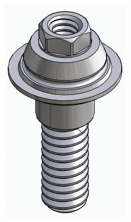 BIOPLANT, Multi-unit abutment, straight, screwable, wide, LT2