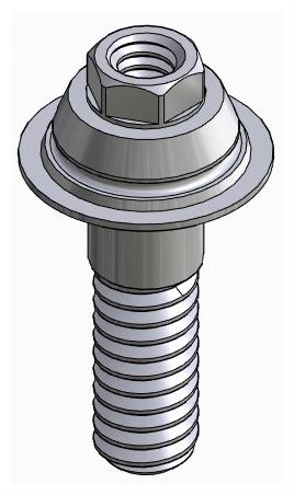 BIOPLANT, Multi-unit abutment, straight, screwable, wide, LT2