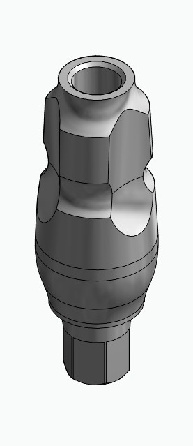BIONIKA CORTICAL, Impression coping for closed tray, uniform, positioned