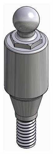 BIONIKA ECOPLANT, Ball abutment, OC, normal