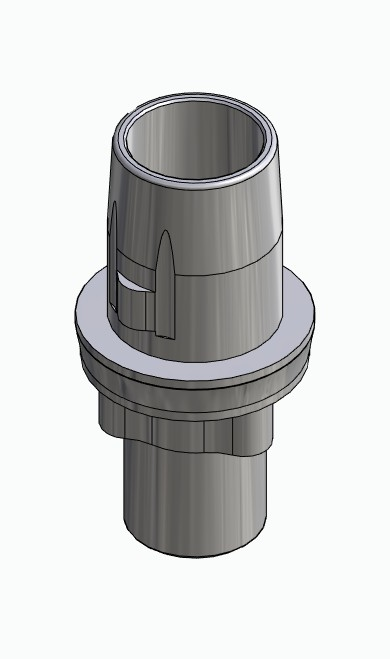 BIONIKA RP, Titanium base, positioned