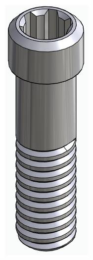 BIONIKA CX, Abutment screw for angled multi-unit abutment