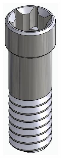 BIONIKA ST, Abutment screw for angled multi-unit abutment