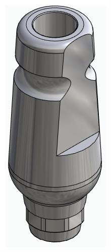 BIONIKA ST, Universal abutment, straight, IC, positioned