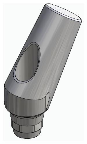 BIONIKA ST, Universal abutment, angled, positioned, type-A