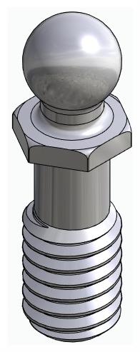 BIONIKA BR, Ball abutment, OC, normal