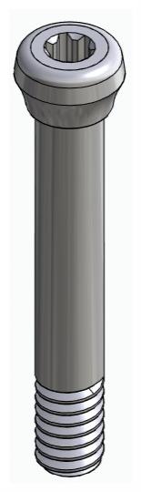 BIONIKA BR, Impression coping screw, closed tray, short