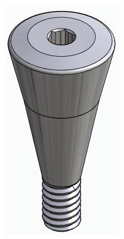 BIONIKA AS, Healing abutment, conical