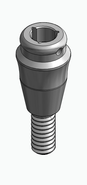 BIONIKA AS, Locator abutment, straight