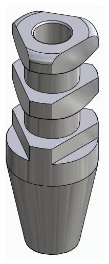 BIONIKA AS, Impression coping for open tray, uniform, non-positioned