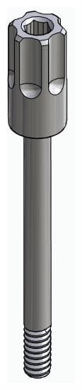 BIONIKA AS, Impression coping screw, open tray, short