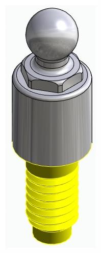 BIONIKA CORTILOG PCL, Ball abutment, OC, normal
