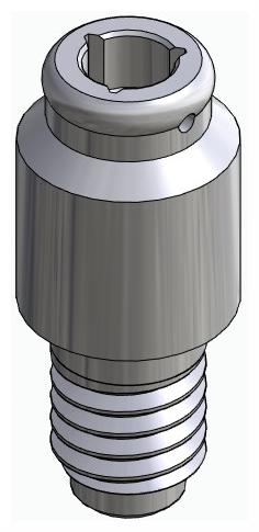 BIONIKA CORTILOG PCL, Locator abutment, straight