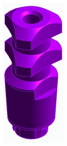 BIONIKA CORTILOG PCL, Impression coping for open tray, uniform, positioned