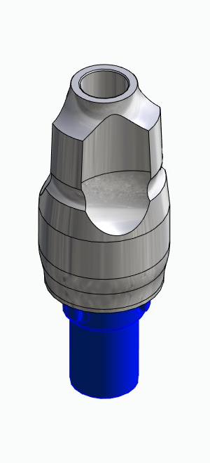 BIONIKA CORTILOG PCL, Impression coping for closed tray, uniform, positioned