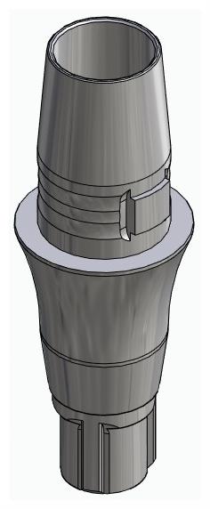 CORTILOG CCL, Titanium base, positioned