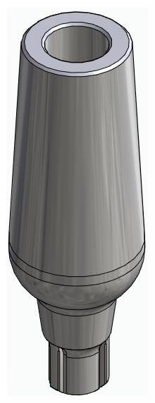 CORTILOG CCL, Universal abutment, straight, positioned