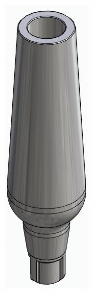 CORTILOG CCL, Universal abutment, straight, positioned