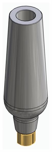 CORTILOG CCL, Universal abutment, straight, positioned