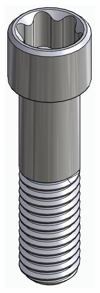BIONIKA SI, Abutment screw, surgical, PCT