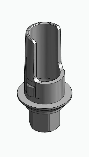 BIONIKA SI, Flexi base, implant level, positioned, type-A