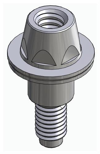 BIONIKA SI, Multi-unit abutment, straight, screwable, narrow, LT2.7
