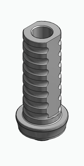 BIONIKA 3I, Temporary abutment, implant level, non-positioned