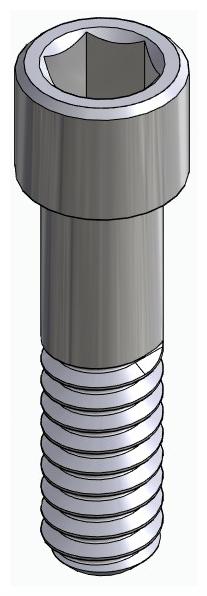 BIONIKA DI UF, Abutment screw, surgical
