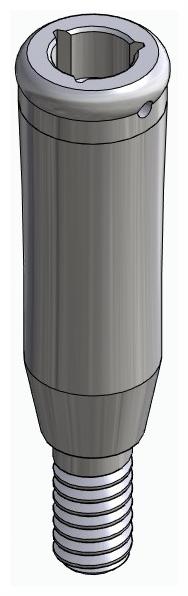 BIONIKA DI UF, Locator abutment, straight