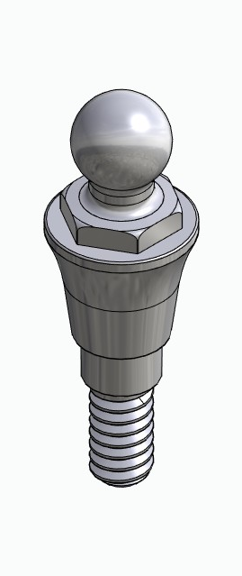 BIONIKA iSy, Ball abutment, OC, normal