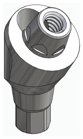 BIONIKA iSy, Multi-unit abutment, angled, positioned, narrow, LT2.7, type-B