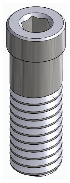 BIONIKA UP, Abutment screw for angled multi-unit abutment