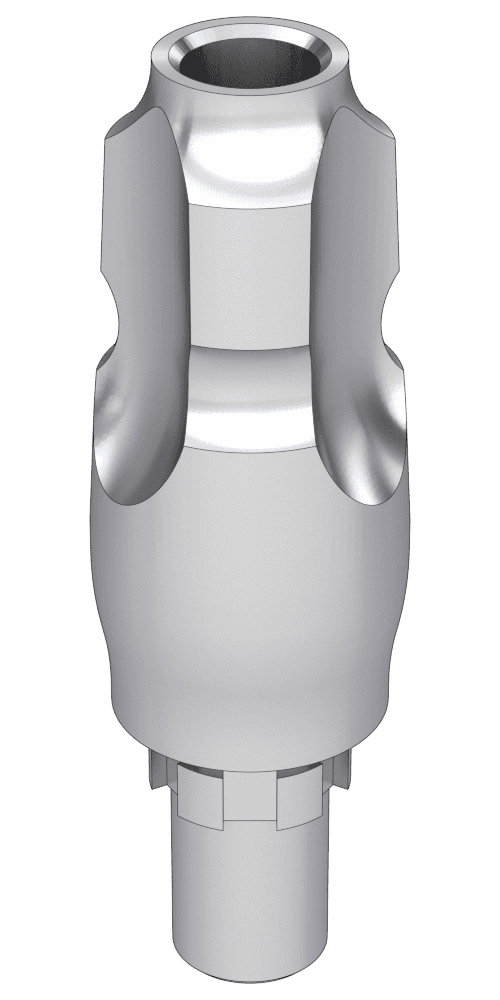 UNIFORM Uniplant® (UP) Compatible, Impression coping for closed tray, uniform