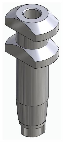 BIONIKA KT, Impression coping for open tray, uniform, positioned