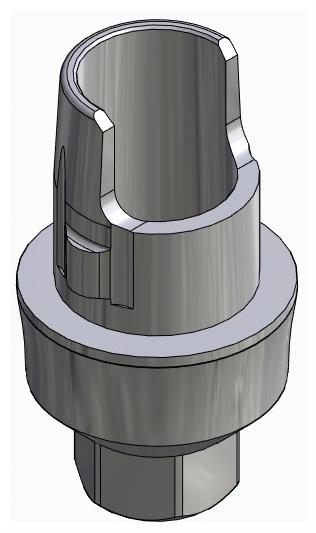 BIONIKA SD, Flexi base, implant level, positioned, type-A