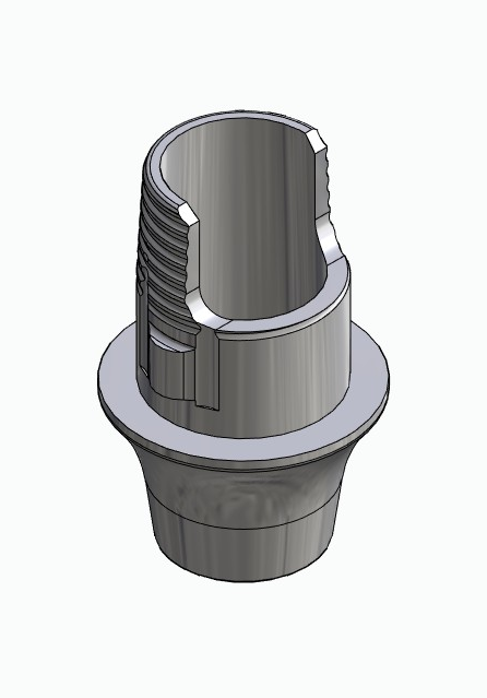 BIONIKA ND, Flexi base, implant level, non-positioned