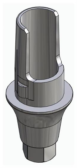 BIONIKA ND, Flexi base, implant level, positioned, type-A