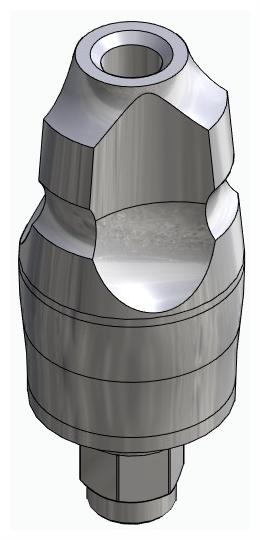 BIONIKA FR, Impression coping for closed tray, uniform, positioned