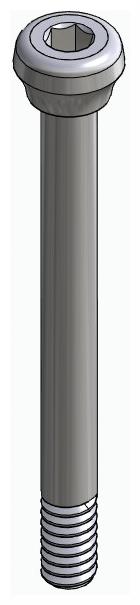 BIONIKA FR, Impression coping screw, closed tray, short