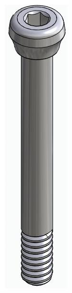 BIONIKA BB, Impression coping screw, closed tray, short