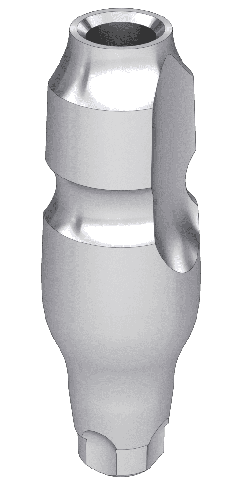 UNIFORM MIS® C1® (C1) Compatible, Impression coping for closed tray, uniform