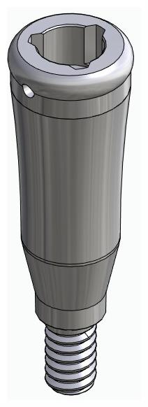 BIONIKA ACTIVAL, Locator abutment, straight