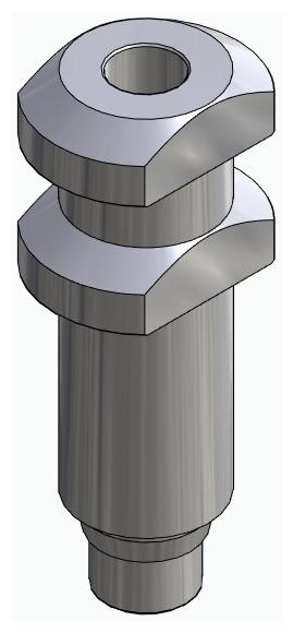 BIONIKA ACTIVAL, Impression coping for open tray, uniform, non-positioned